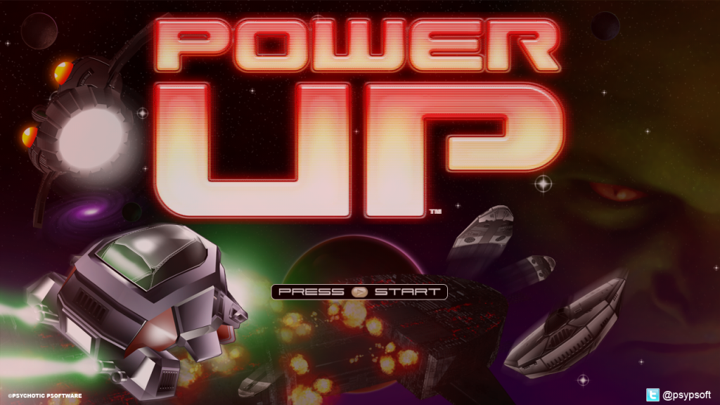 Power Up Start Screen